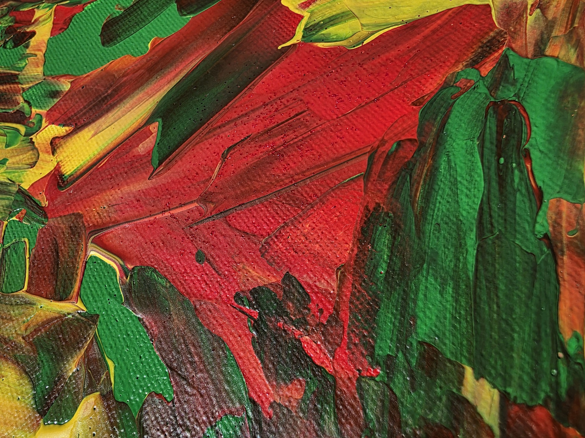 Acryl auf Leinwand